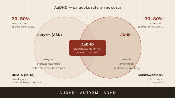 AuDHD — kiedy ADHD współwystępuje z autyzmem